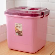 装米桶的家用大米桶密封塑料米缸面桶防虫40斤厨房带盖储物杂粮箱