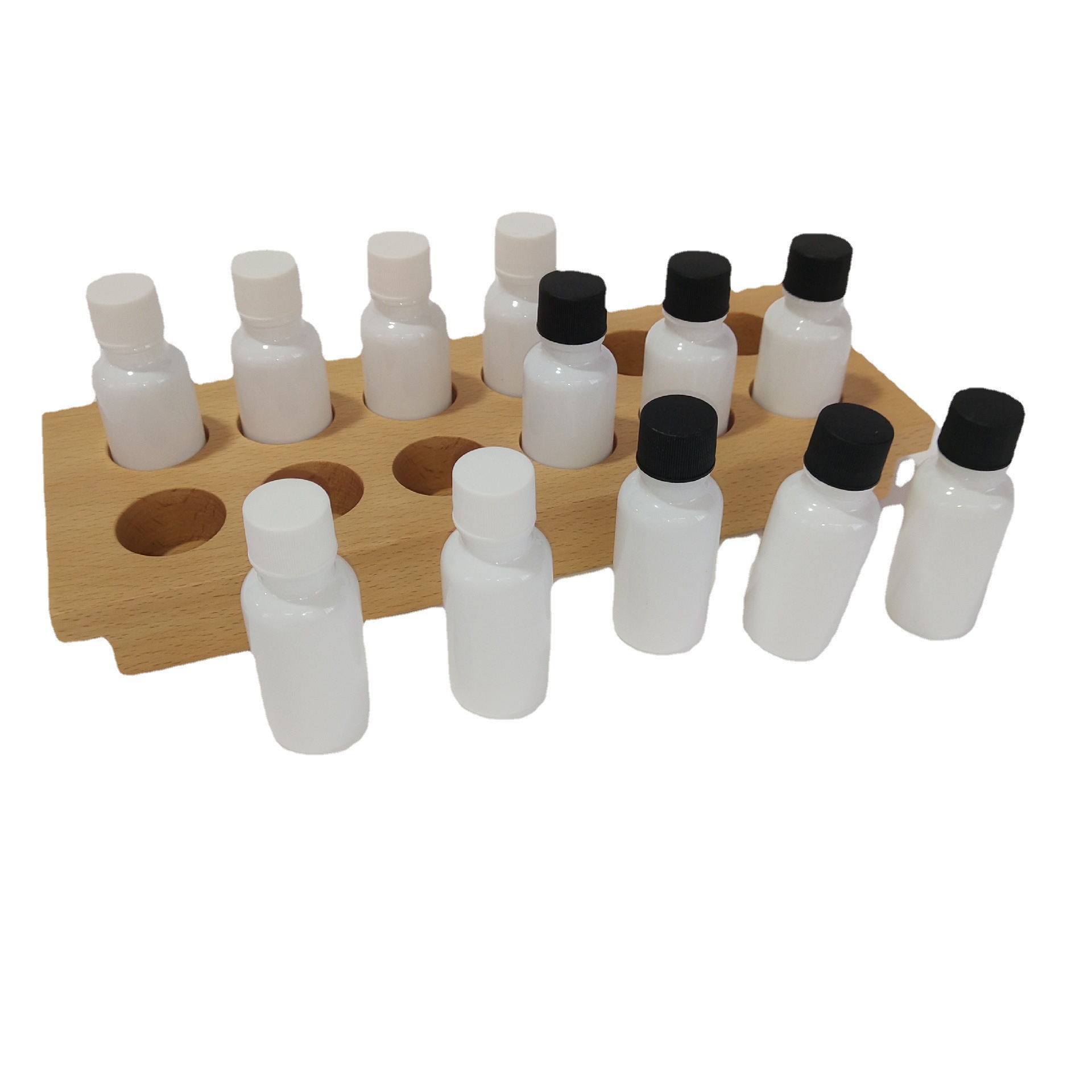 蒙氏教具蒙台梭利感官教具国际版/专业嗅觉瓶 早教幼儿嗅觉练习