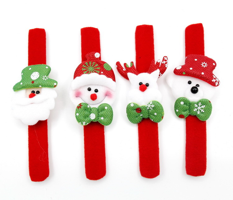 Christmas Decorations Children Ring Pop Party Decoration Children Toy Bracelet Slap Bracelet New