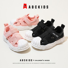 Abckids2023夏季新款 时尚休闲防滑儿童魔术贴凉鞋SY223603226AX