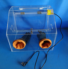 有机玻璃手套箱无菌操作箱惰性气体透明亚克力密封箱氮气操作箱