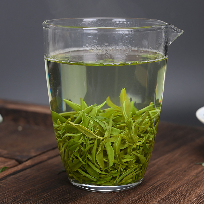 陕南新茶紫阳富硒茶翠峰毛尖口感醇香富硒茶办公室专用礼盒装绿茶