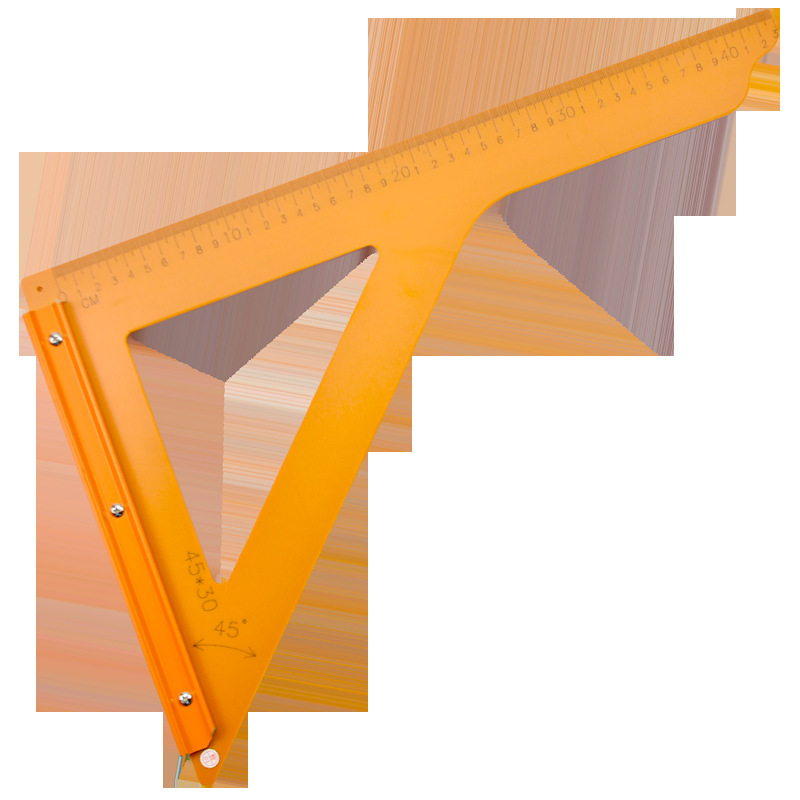 电木三角尺大号高精度加厚90度直角靠尺拐尺方尺装修裁板木工工具