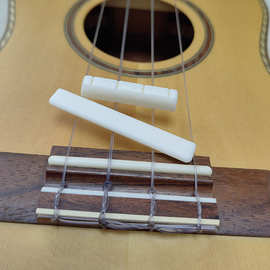 尤克里里牛骨弦枕21寸23寸26寸ukulele牛骨琴枕吉他牛骨上下琴桥