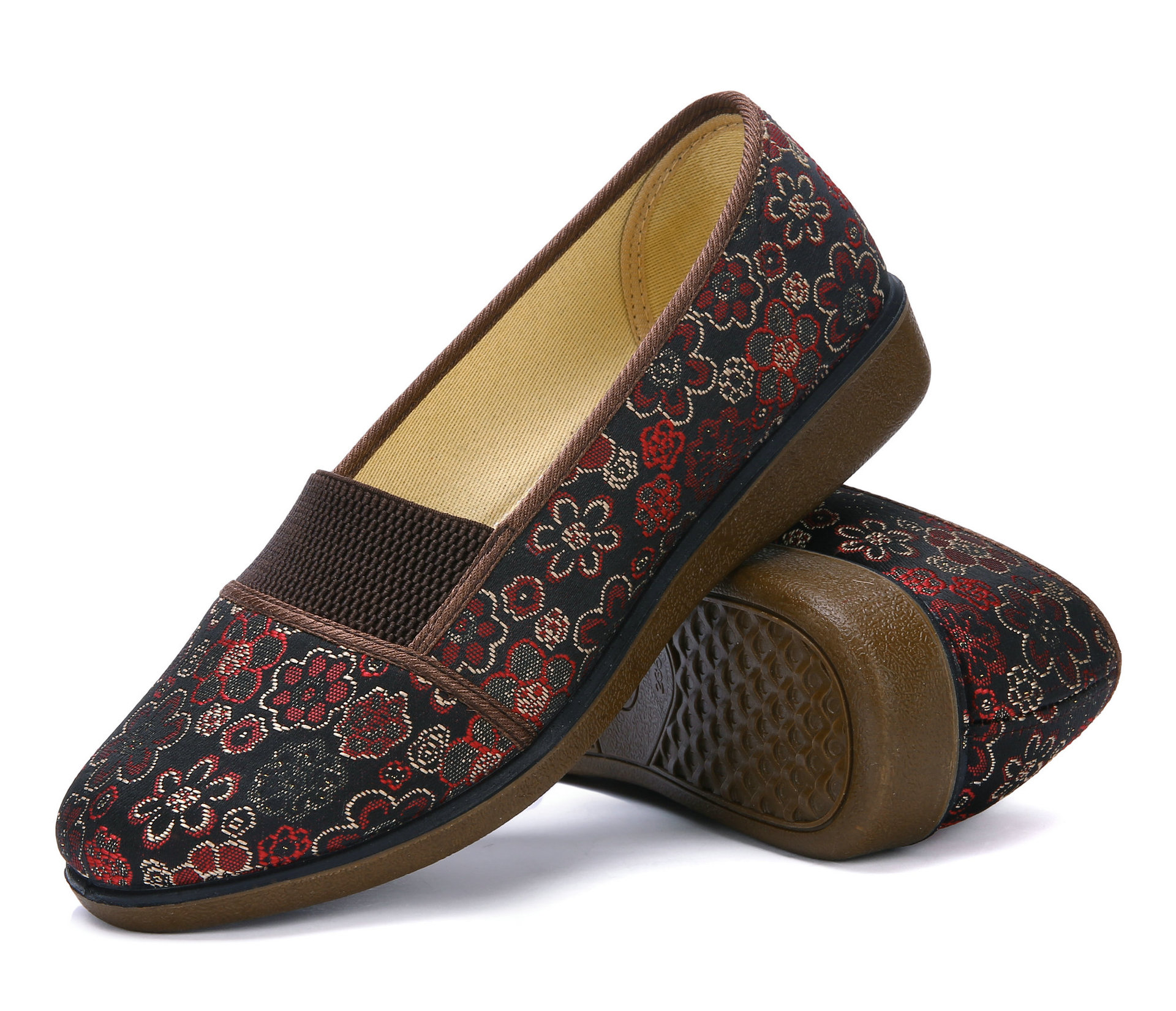 春季新款透气布鞋老北京布鞋大码软底中老年女鞋妈妈女单鞋老太太