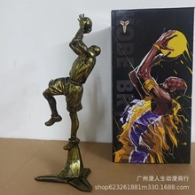 科比手办 NBA篮球明星24号布莱恩特黑曼巴人偶模型纪念品铜像摆件