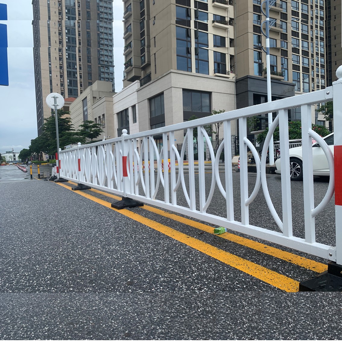 城市景观护栏交通护栏中央道路花箱护栏广场停车场围栏网