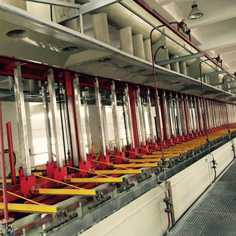 厂家制作全自动垂直升降铜镍铬电镀设备自动化浸镀生产线升降式