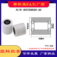 【赛仕晟】供应BST69830-40塑料高承载胶套 输送带专用加长滚轮