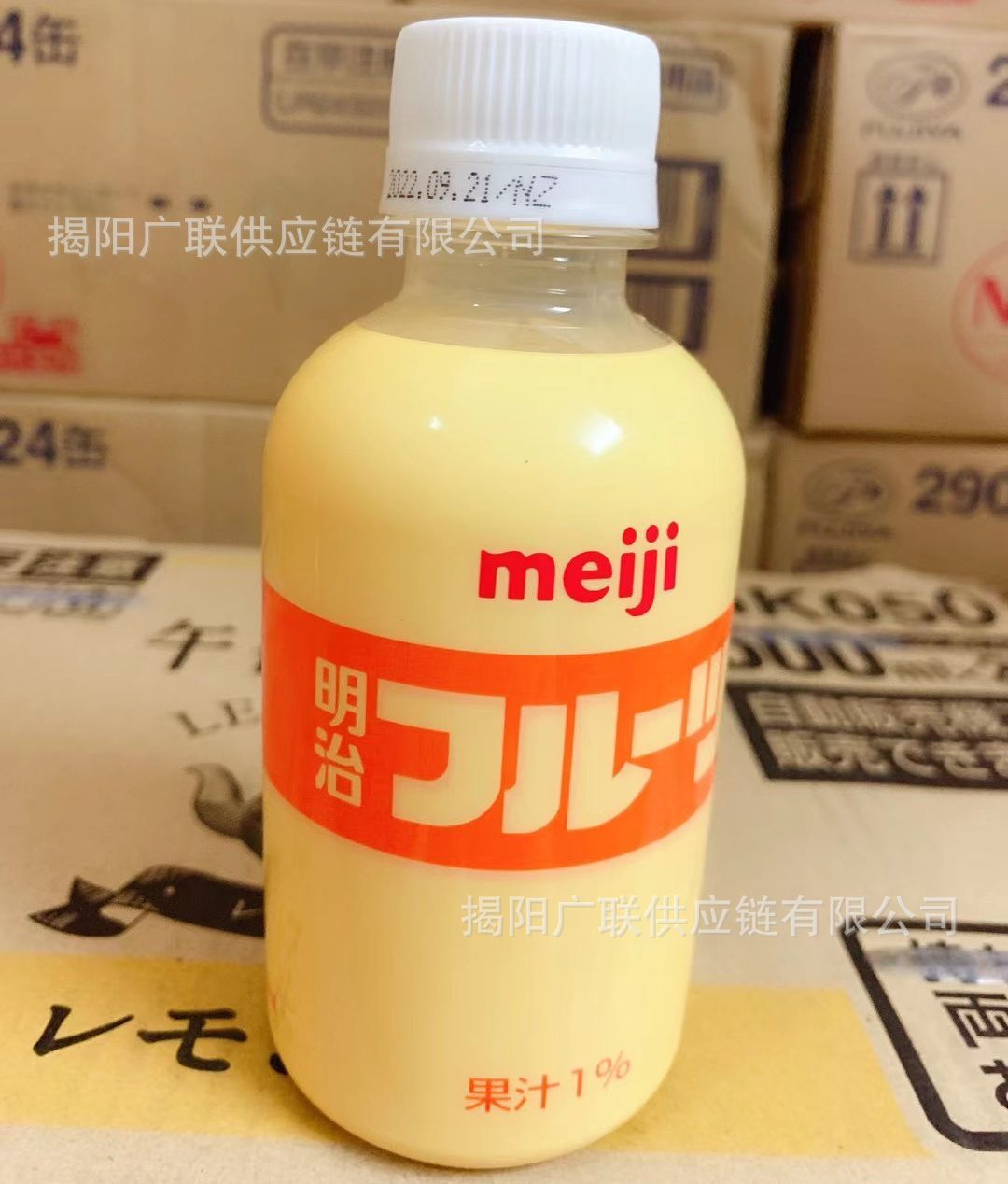 日本进口meiji明治什锦味水果牛奶早餐奶学生奶220ml一箱24支批发