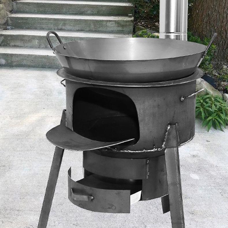 柴火灶农村柴火炉家用烧木柴炉子节能大锅台户外柴火炉灶新款移动