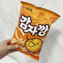 韩国进口零食品 农心薯条脆75g袋装 休闲解馋小零食韩式原味脆条