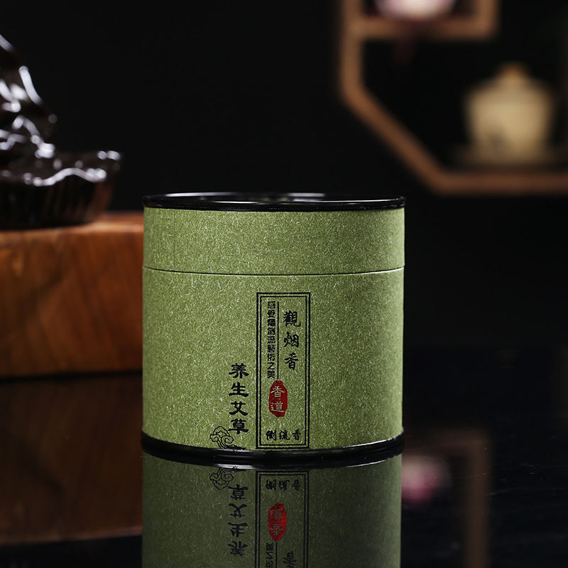 檀香沉香倒流香粒家用纯天然沉香崖柏艾草香观烟香大号精品礼盒装