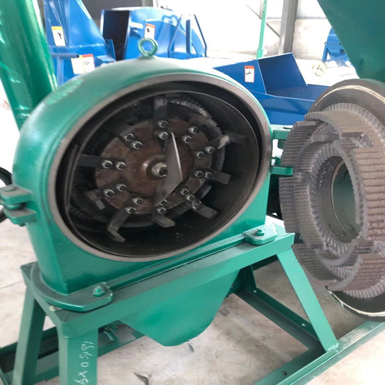 加工定制鸡鸭鹅饲料加工设备五谷杂粮粉碎机多种型号齿盘粉碎机