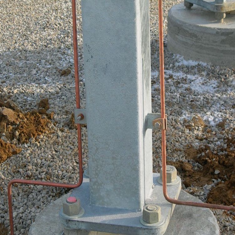 0成交0根4*40接地极  铜覆扁带镀铜扁钢 铜包钢扁排 扁线￥42.