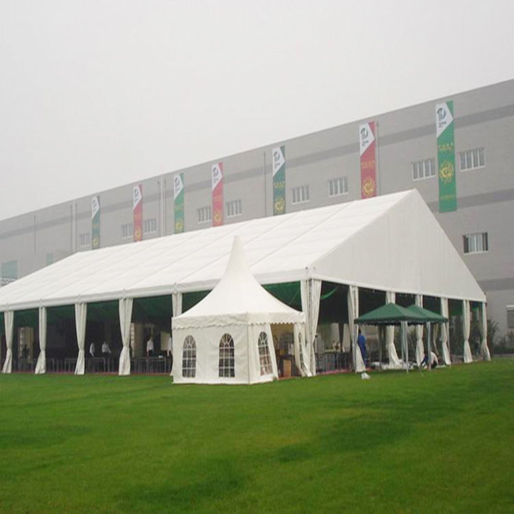 户外临时搭建多用途展览篷房,尖顶铝合金活动帐篷租赁服务