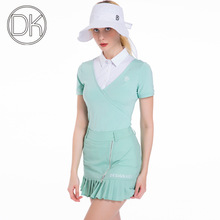 golf新款高尔夫服装女短裙春夏短袖T恤速干透气运动裙裤套装球服