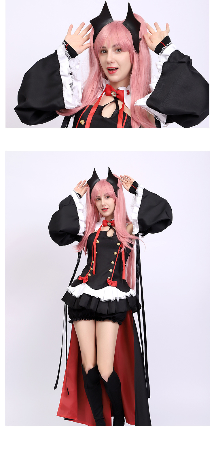 终结的炽天使克鲁鲁cosplay服采佩西吸血鬼第三代始祖女服装现货