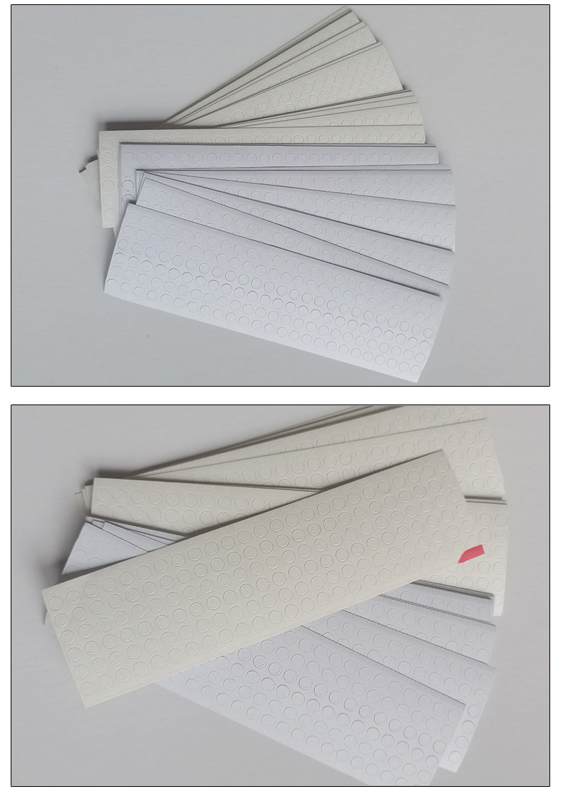 遇水变色标签进水白变红提示标签贴纸圆形产品衣服防拆烫金贴纸