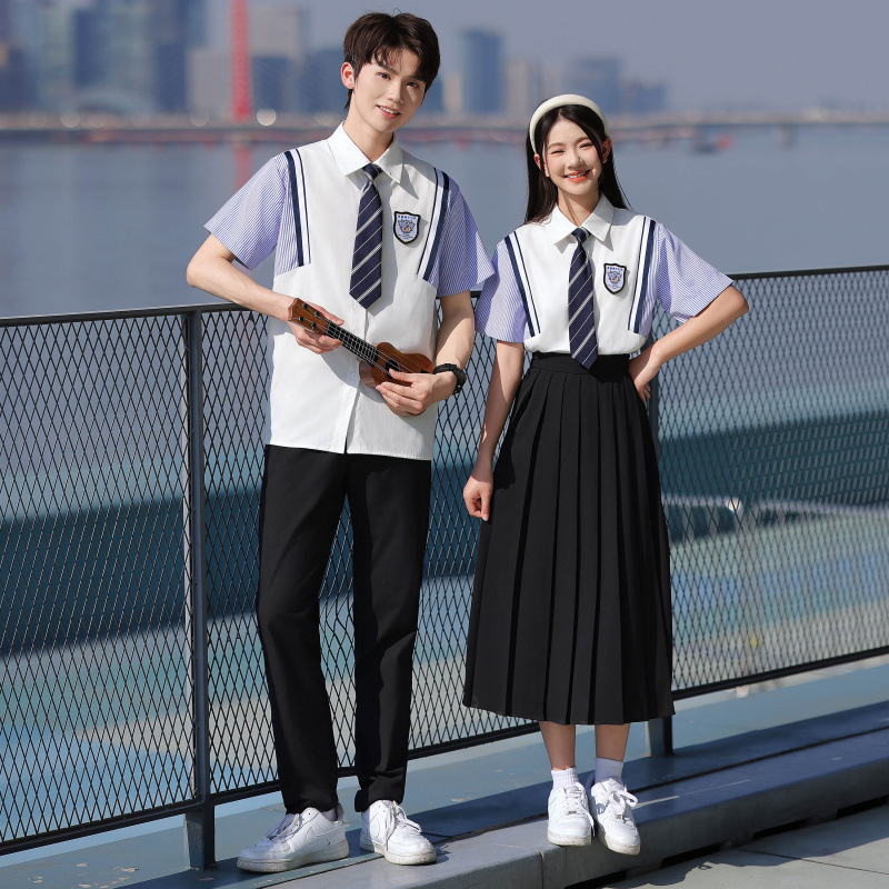 2025实拍朗诵合唱演出服高中生中小会毕业班服校表演服装