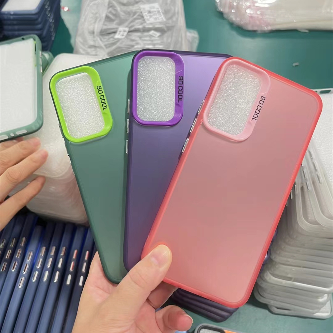 适用红米9c双层imd三合一手机壳 红米9a彩银镭射磨砂肤感保护套