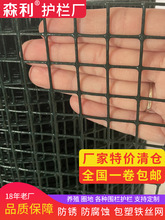 防锈网格铁网隔离栏养鸡拦鸡养殖网钢丝防护防盗网铁丝网围栏护栏