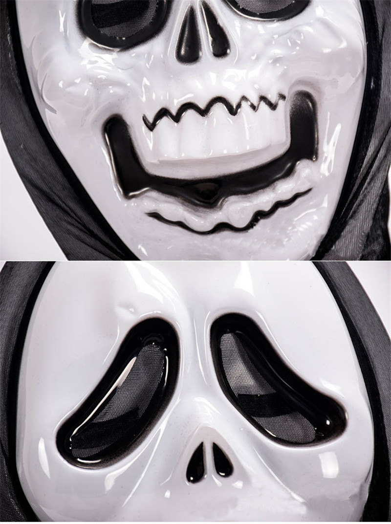 【万圣节面具】 恐怖吓人惊悚复活节面具 整蛊排队鬼脸尖叫面具