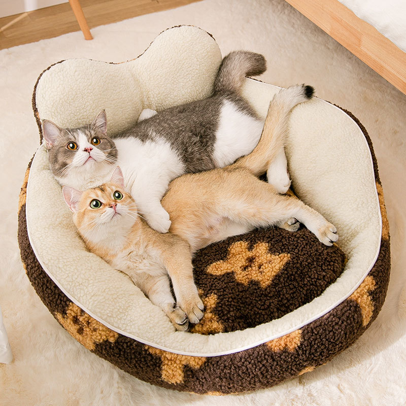 Cat Nest Spring Open Cat Bed Kennel Four Seasons Universal Sofa Backrest Cat Mat Autumn Pet Supplies