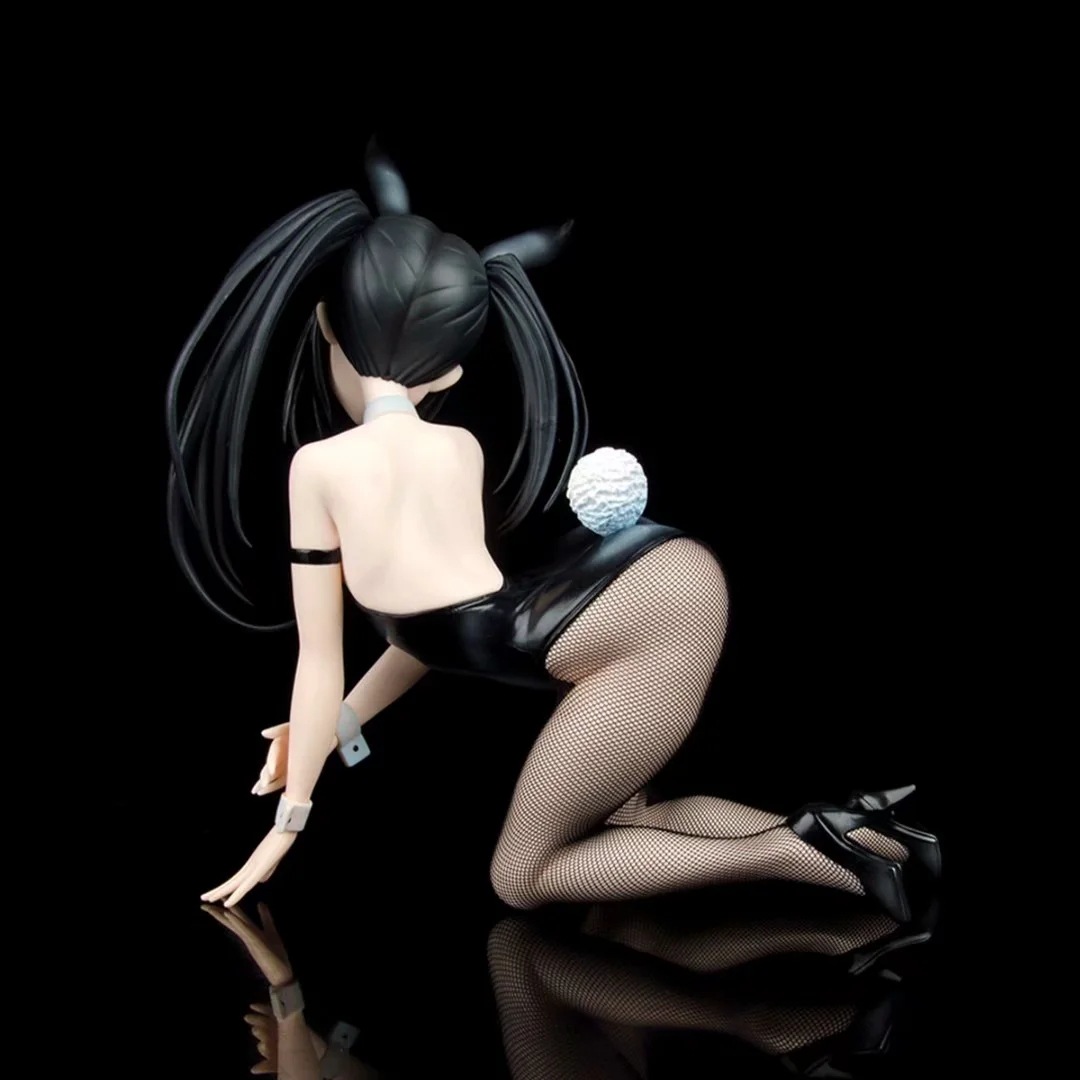 约会大作战时崎狂三跪姿1/4兔女郎ver盒装手办动漫模型摆件