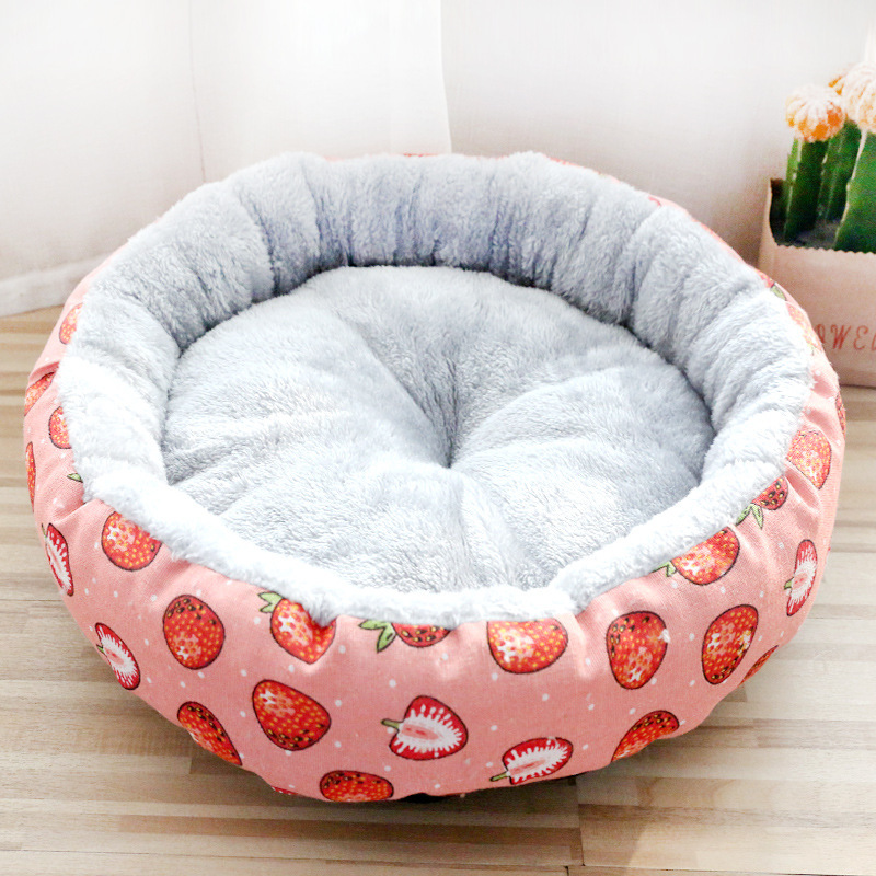 round Cotton Pet Nest Universal Nest for Dogs and Cats