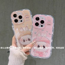 冬季拉布布苹果6PROMAX手机壳15PLUS潮款14Pro耐脏XSmax全包式xs