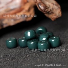 雪巴琉璃老型隔珠果冻松石色散珠顶珠腰珠文玩菩提佛珠配饰饰品批