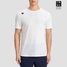 24夏季新款韩版迪家运动健身男女情侣款速干透气短袖T恤立体小标