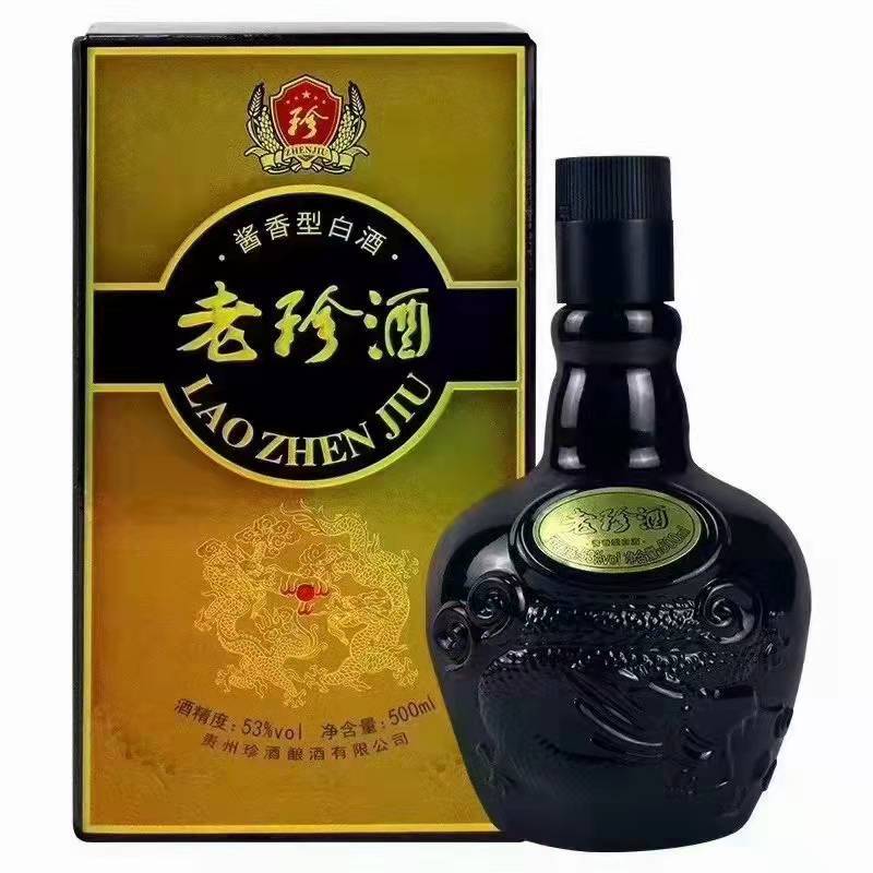 酒中珍品老珍酒500ml*6瓶整箱礼盒装酱香型白酒53度