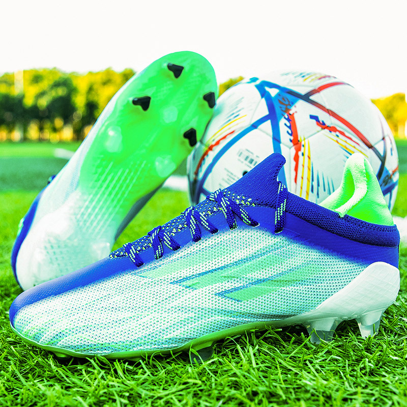 c罗足球鞋男ag长钉刺客14猎鹰cr7女孩学生训练专用tf