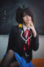 狂三 cosplay 约会大作战 时崎狂三 夜刀神十香COS服装 校服 制服