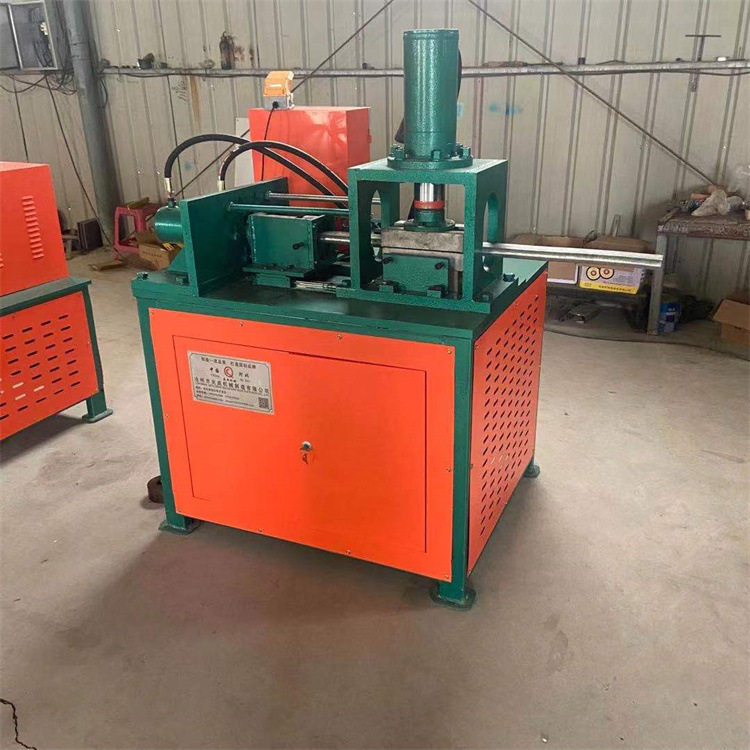 全自动液压缩口机 圆管方管椭圆管缩头机 大棚管小型自动缩管机
