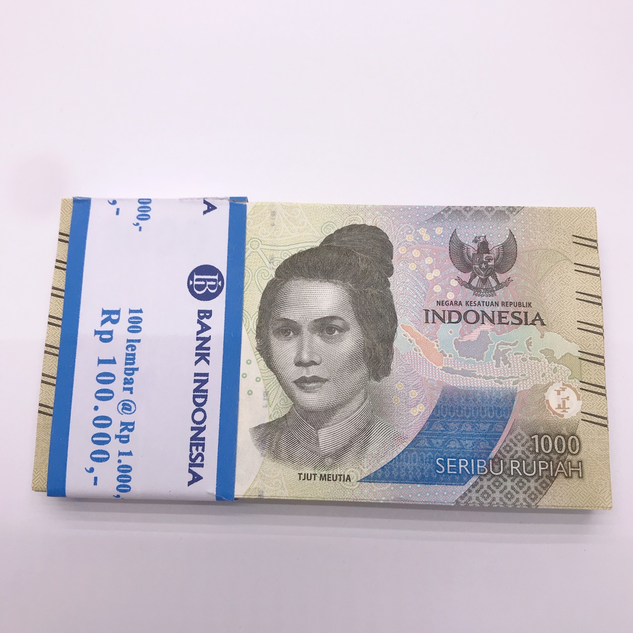 印度尼西亚1000卢比 100张整刀-阿里巴巴