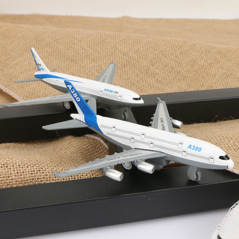 合金飞机玩具真模型航空客机男孩宝宝玩具3-6岁玩具一件代发飞机