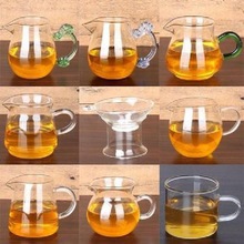 功夫茶具配件玻璃茶漏茶滤透明公道杯滤茶器过滤网茶道特价
