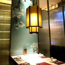 新中式餐饮酒店设计师吊灯火锅店茶楼铁艺样版房创意饭店餐厅吊灯