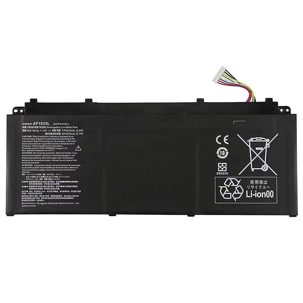 适用宏基acer sf514-51 ap1503k ap1505l ap15o5l 笔记本电脑电池