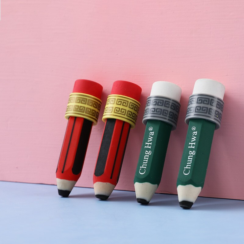 Chinese Brand 2B Eraser Pencil Modeling Creative Children Cartoon Eraser Office Supplies Kindergarten Students Wholesale