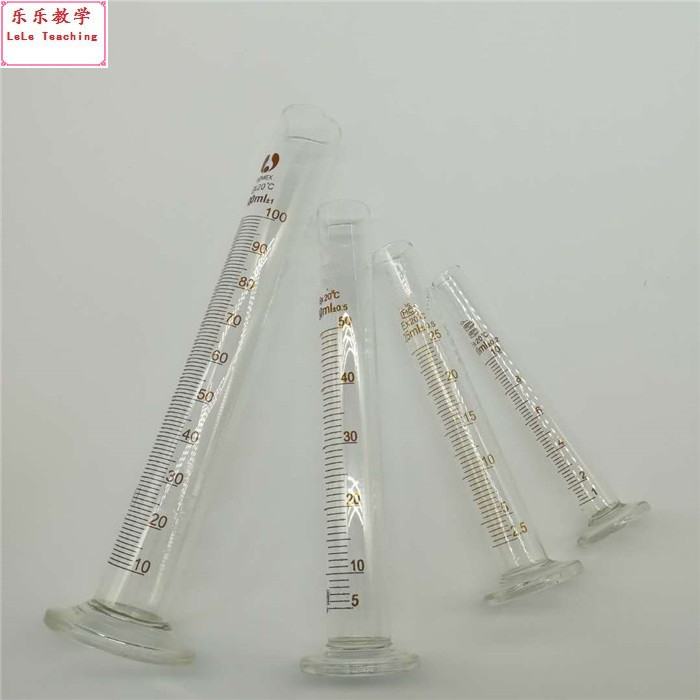 优质玻璃刻度量筒5ml 10ml 25ml 50ml 100ml 250ml 500ml 1000ml
