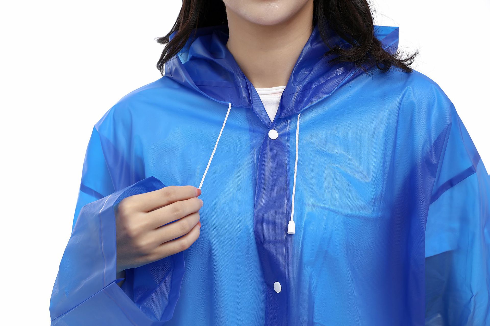 成人加厚非一次性雨衣户外旅行连体eva时尚轻便雨衣现货