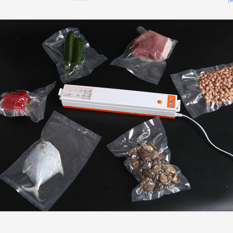 Vacuum Sealing Machine Household Vacuum-Packaging Machine Sealing Machine Automatic Portable Food Preservation Small Plastic-Envelop Machine