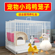 柯尔鸭专用笼子养小鸭子的笼子装芦丁鸡小鸡家用室内大号别墅宝优