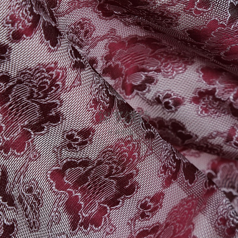 真丝妆花罗古法苏罗旗袍真丝面料丝绸布料服装春夏桑蚕丝新品促销