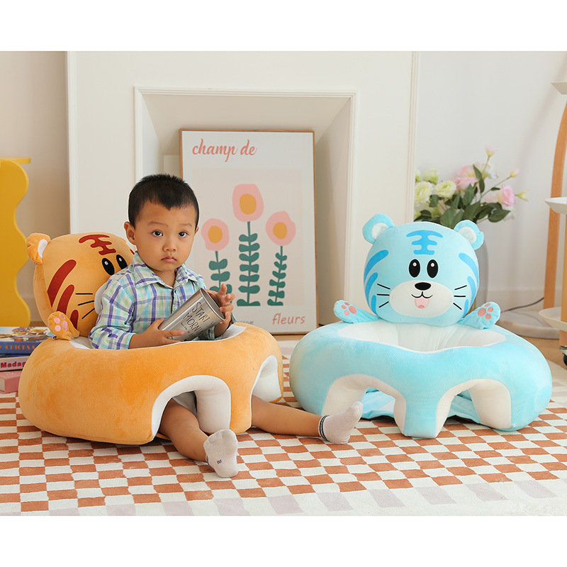 Cross-Border Baby Learning Seat Plush Toy Creative Cartoon Infant Children Learning Sofa Maternal and Child Supplies Gift