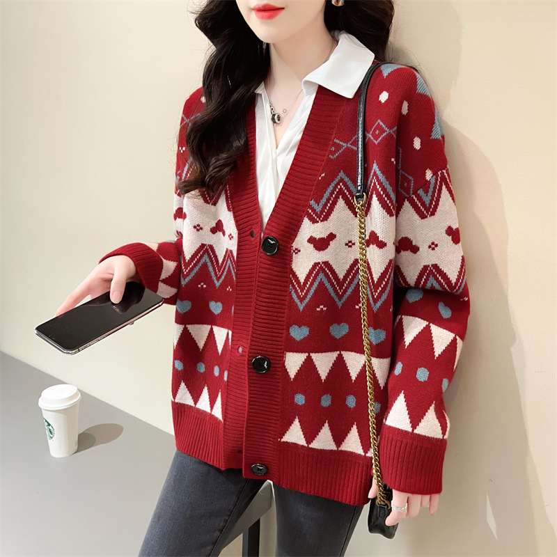 743早秋2022新款穿搭温柔风软糯毛衣女高级感慵懒针织开衫外套